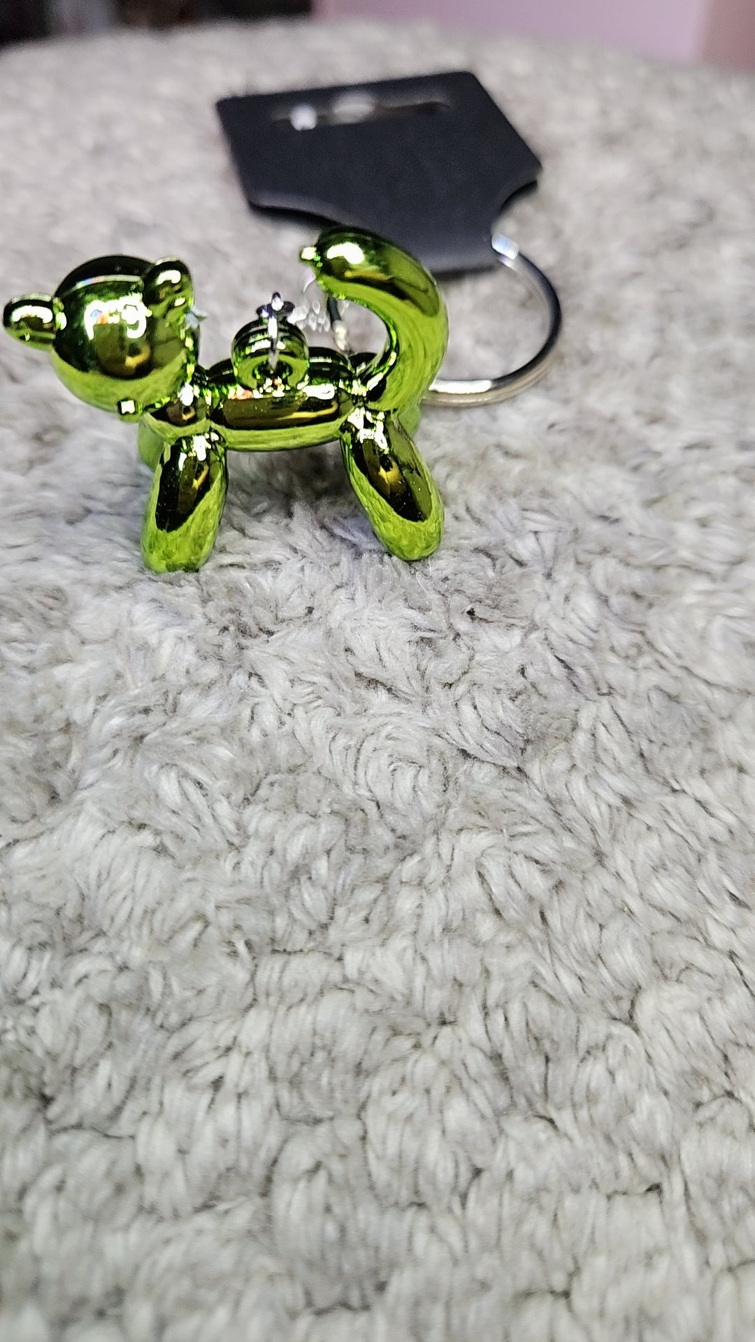 Balloon kitty Keychain (Green)