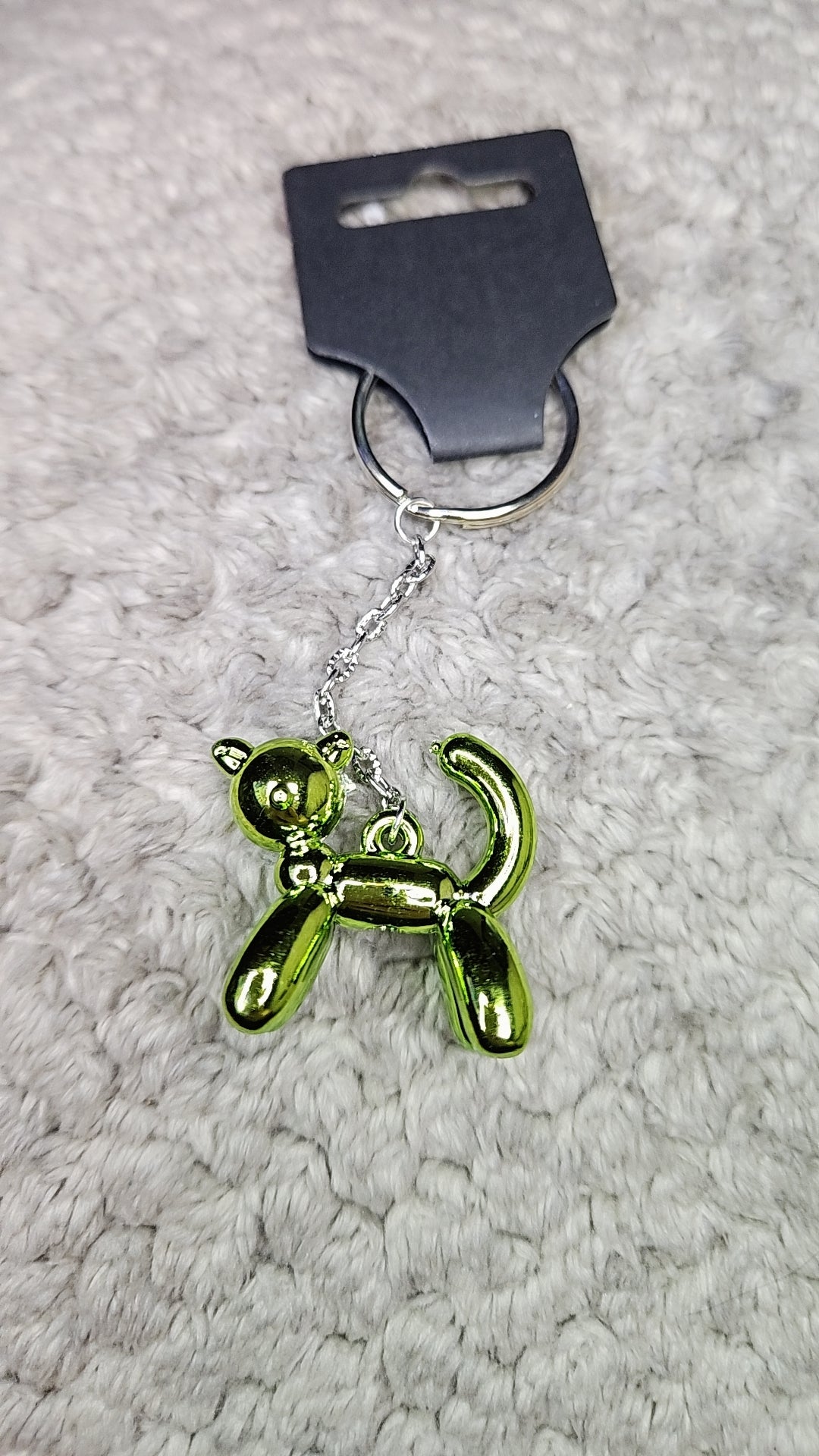 Balloon kitty Keychain (Green)