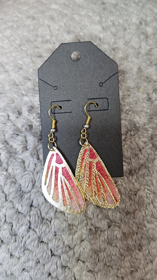 Butterfly wing earrings