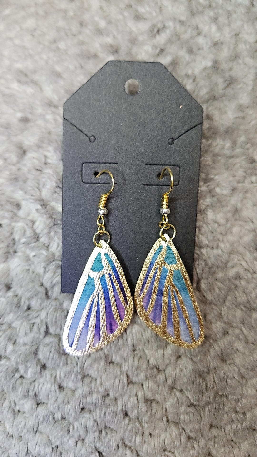 Butterfly wing earrings