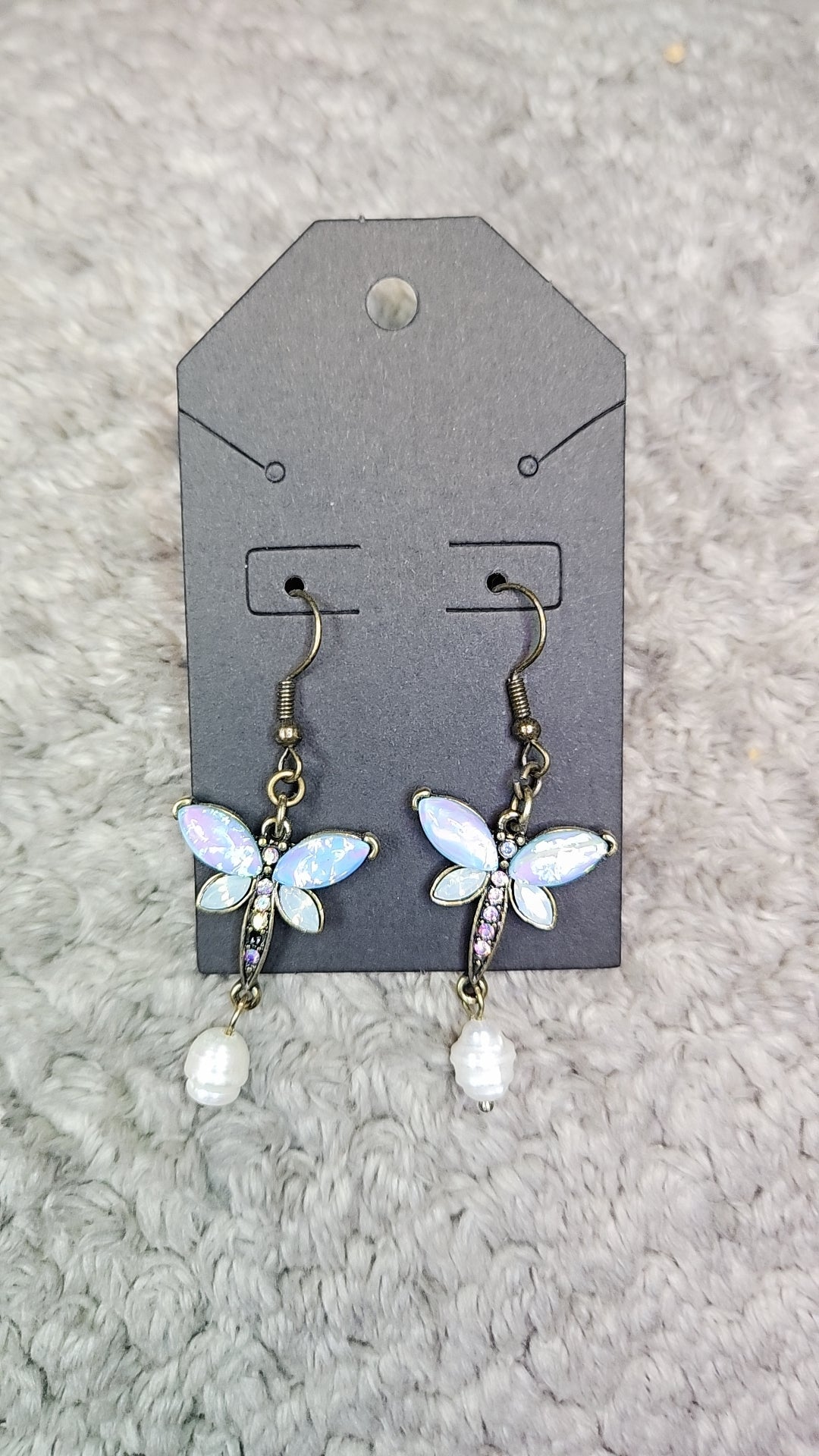 Dragonfly earrings